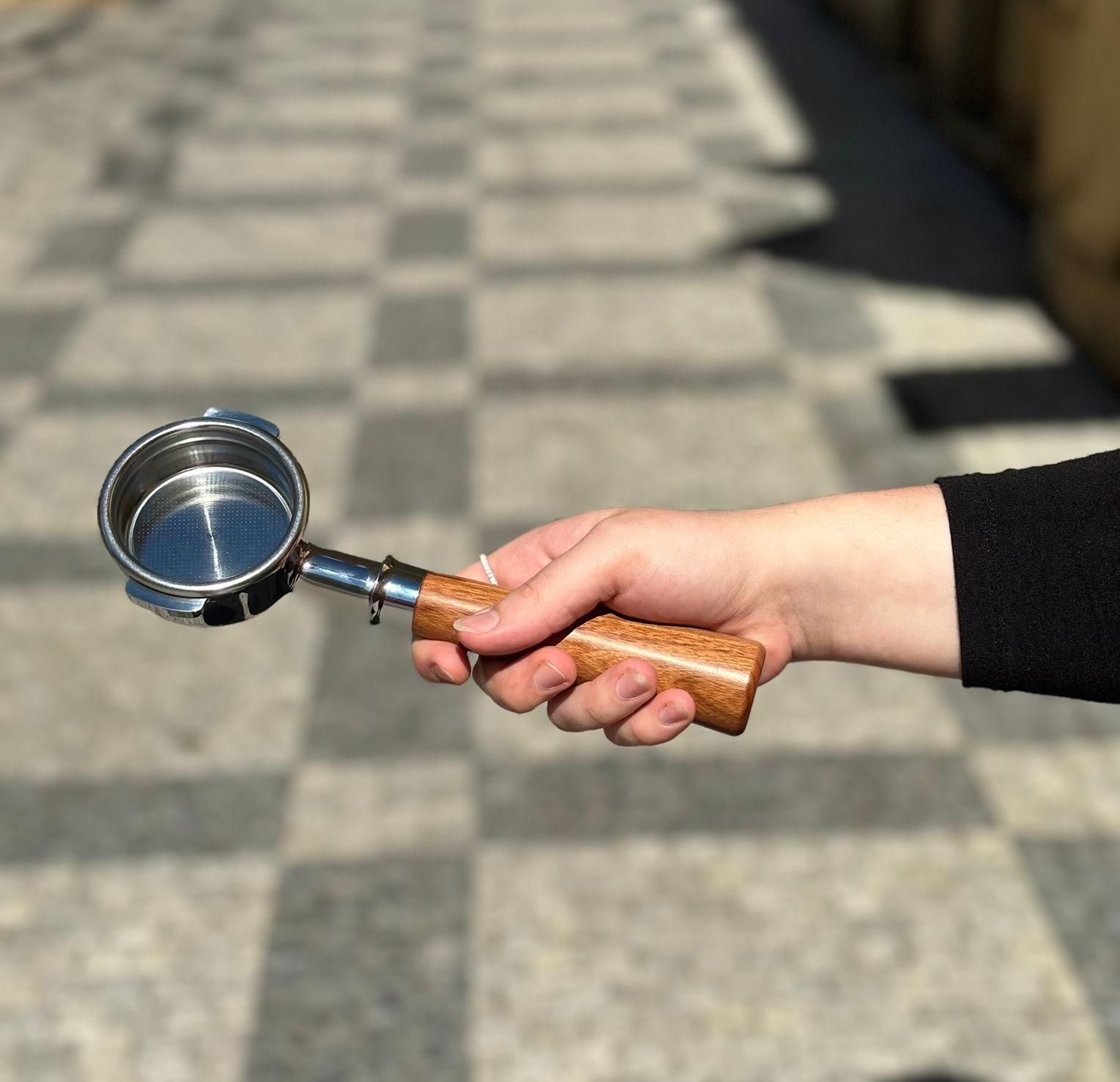 Kaffia Bottomless Portafilter 58mm / E61 (obrázek 7)