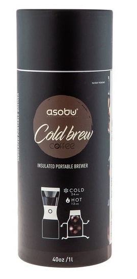 Asobu Cold Brewer - kávovar na ledovou i horkou kávu - stříbrný - Obrázek 6
