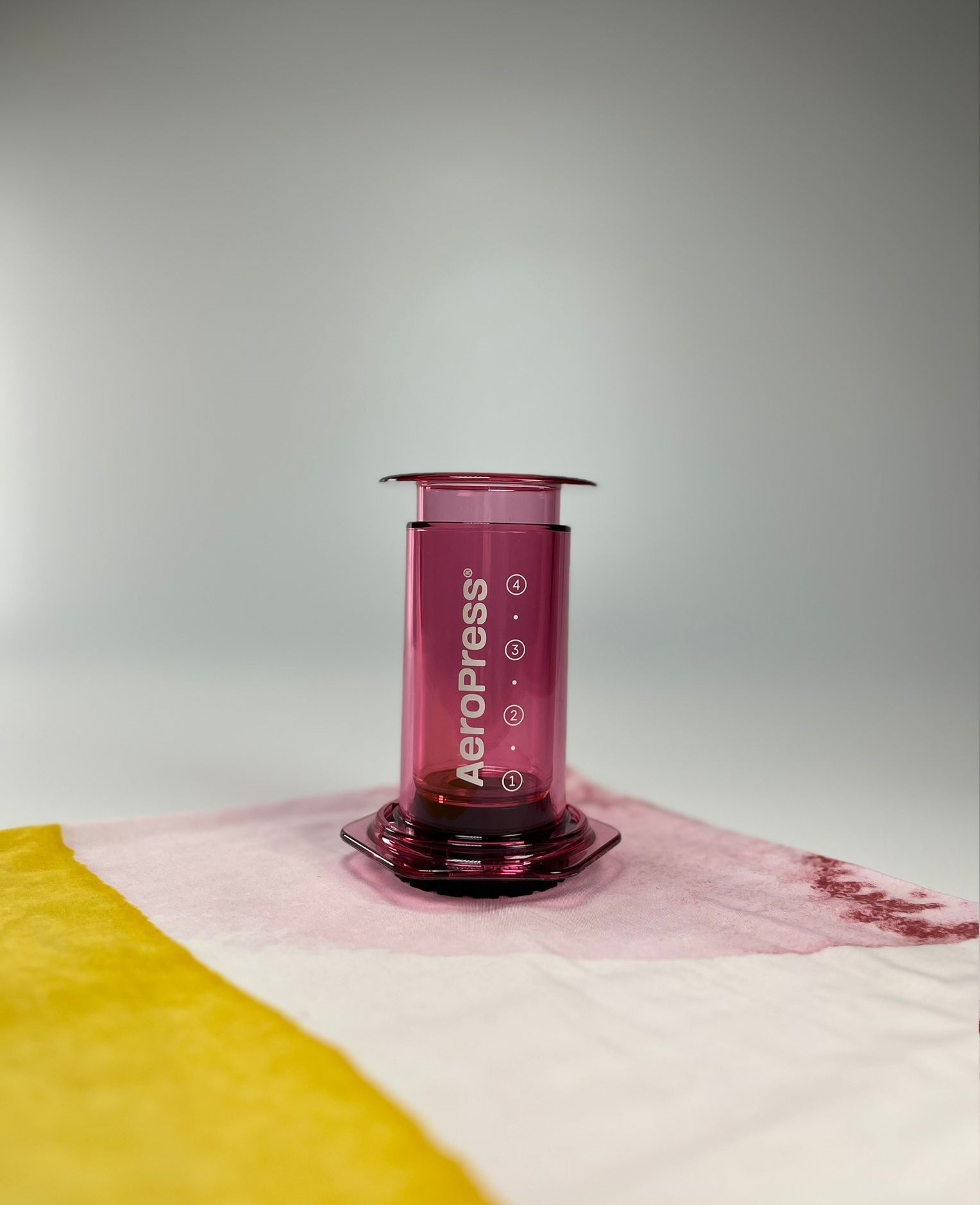 Aeropress Clear PINK (obrázek 8)