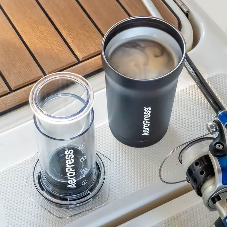 Aeropress GO Plus Travel System - černý - Obrázek 3