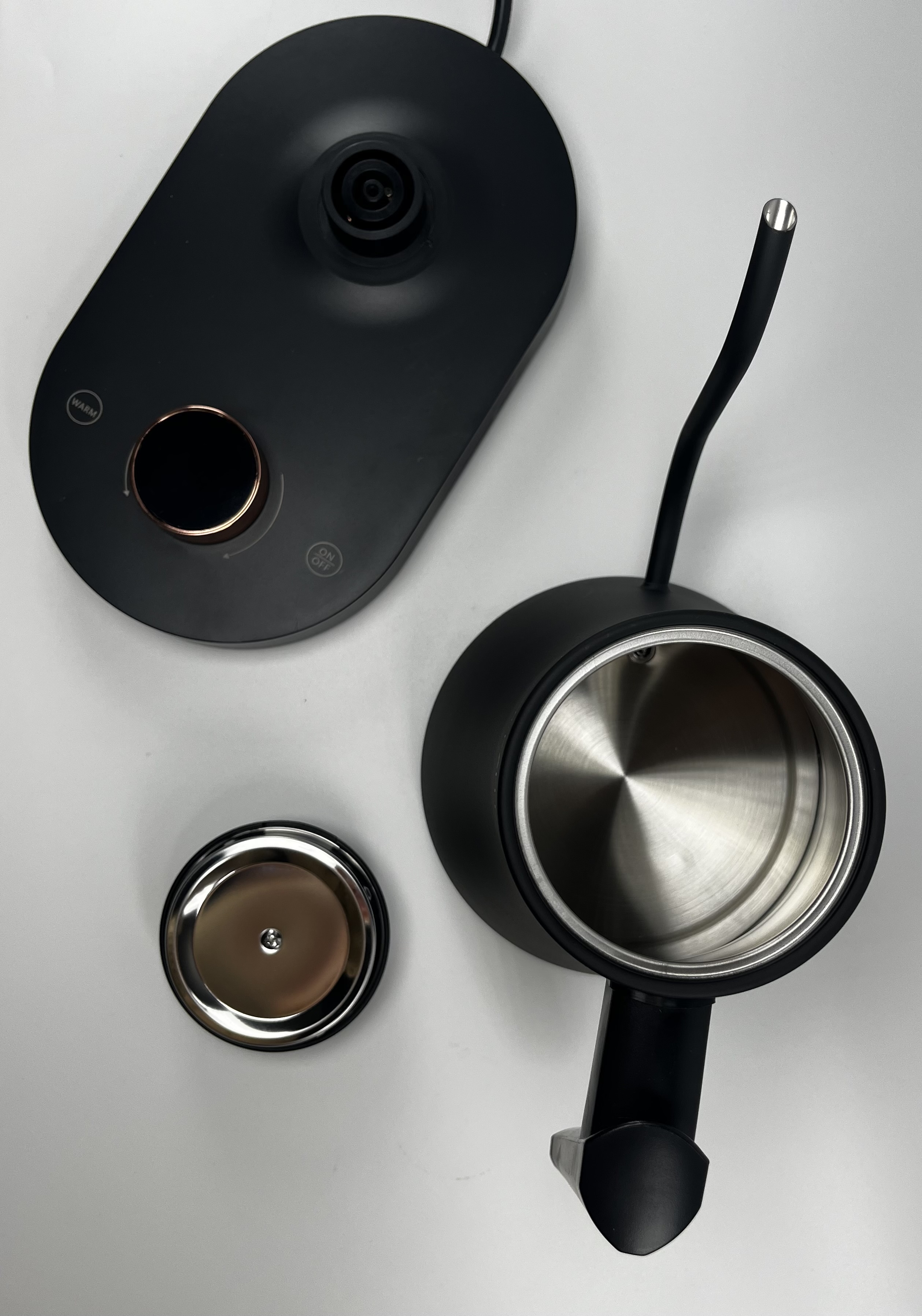 Konvice Eletric Kaffia Kettle 800ml - BLACK - Obrázek 2