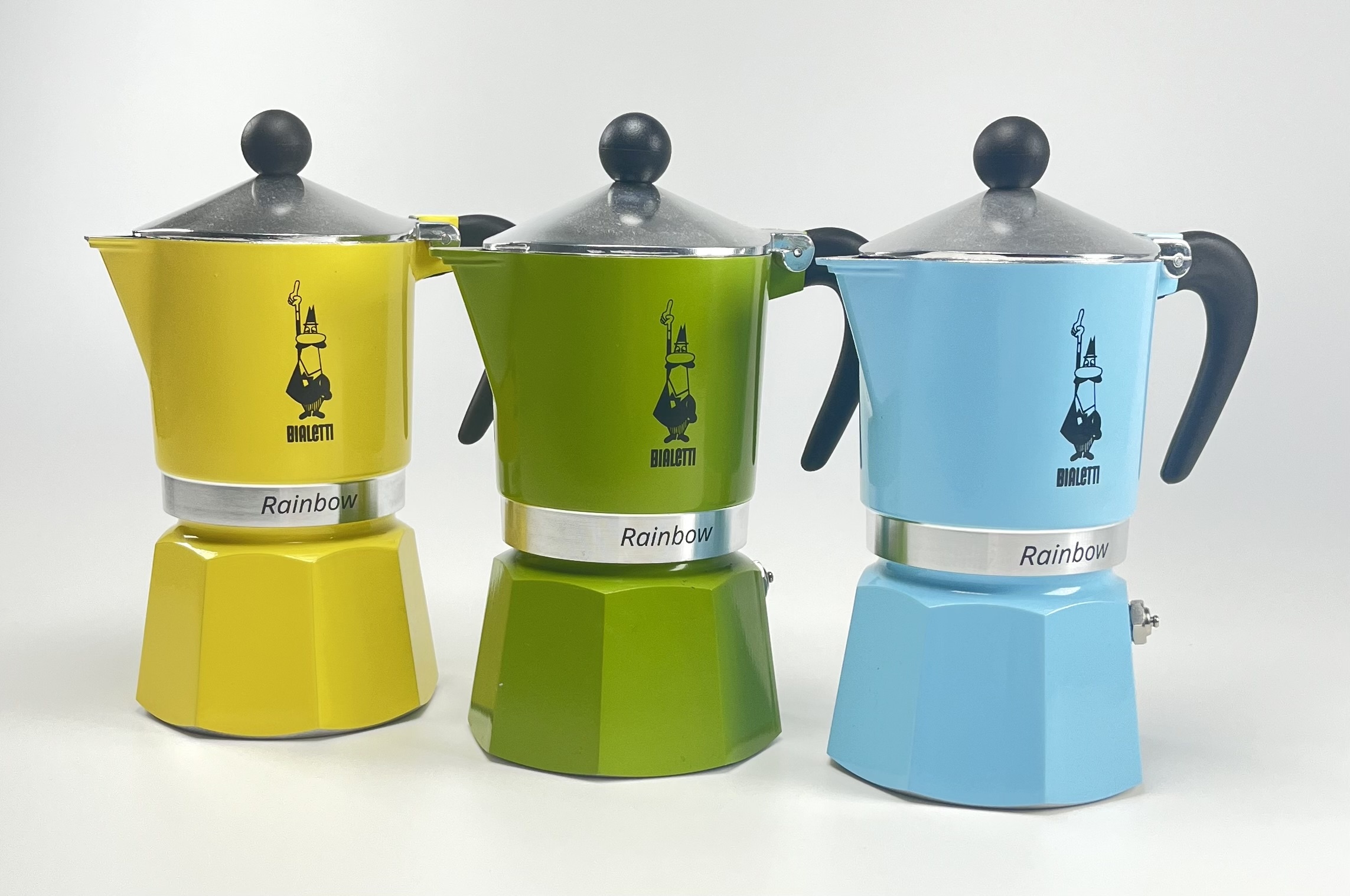 Bialetti Rainbow 3 žlutá moka konvice - Obrázek 4