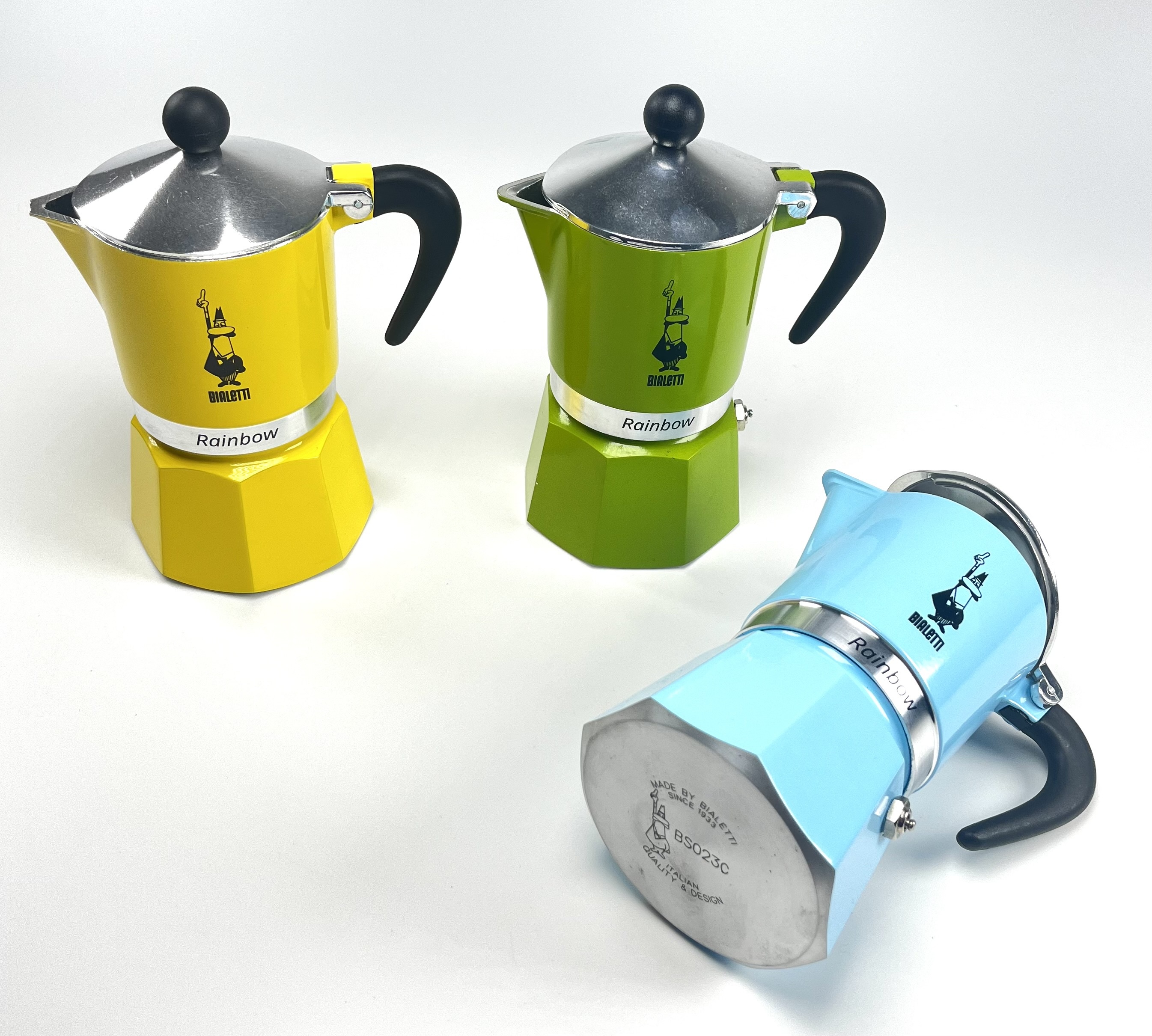 Bialetti Rainbow 3 modrá moka konvice - Obrázek 3