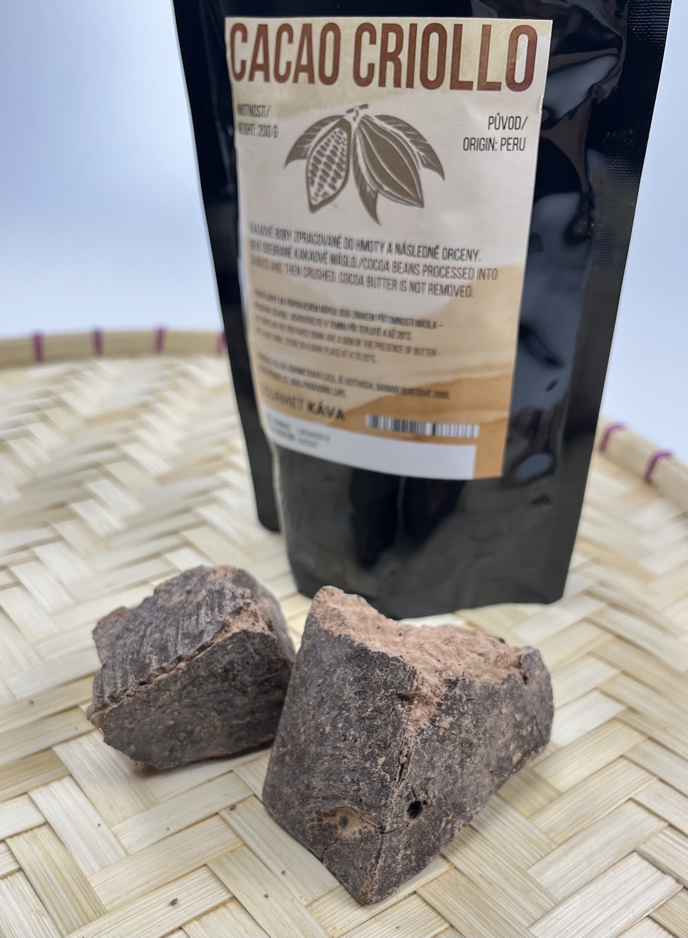 Ceremoniální kakao Criollo kousky 200g - Obrázek 5