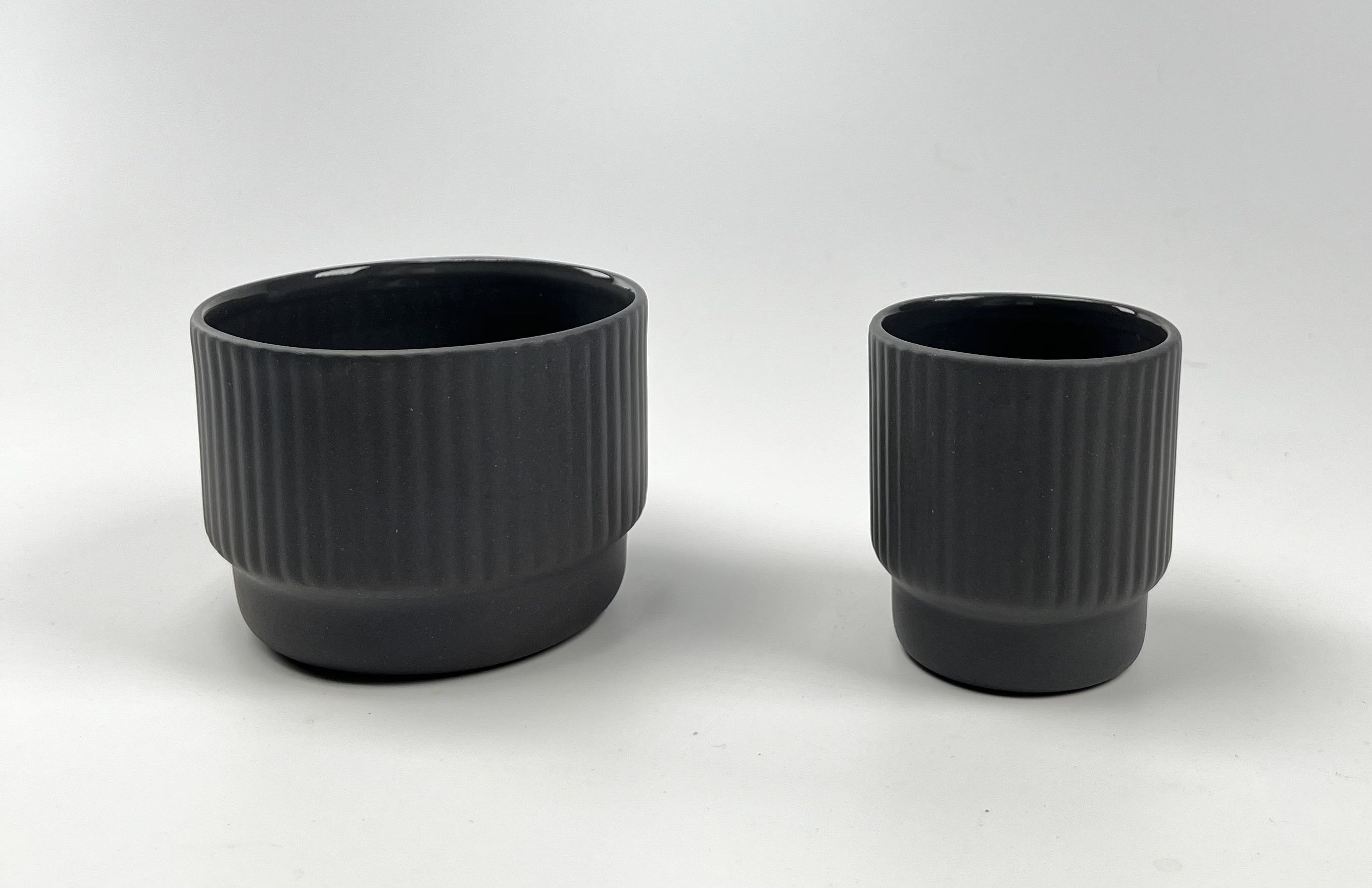 Šálek Kaffia Style Cappuccino 120 ml - tmavě šedá - Obrázek 3