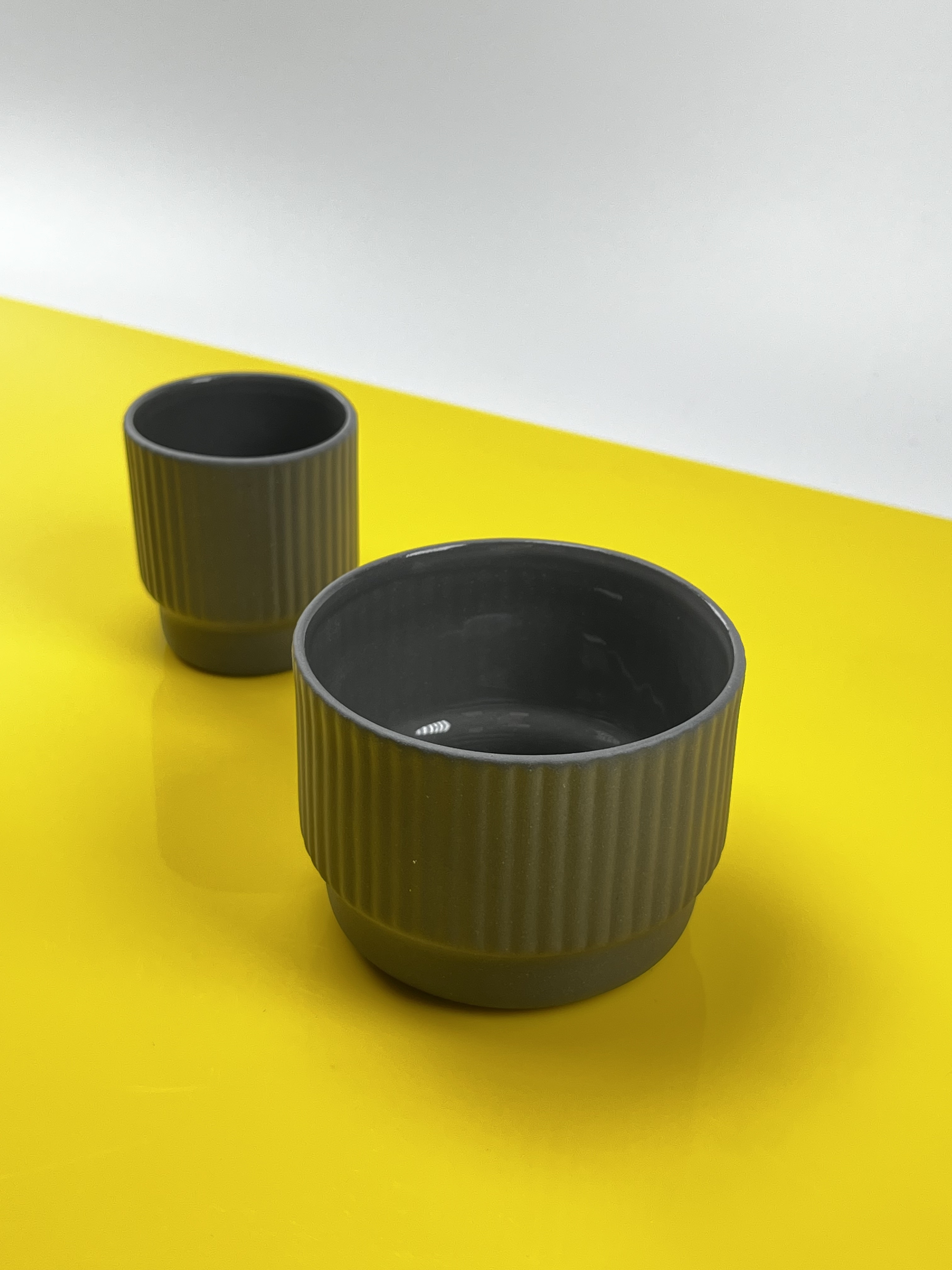 Šálek Kaffia Style Cappuccino 120 ml - tmavě šedá - Obrázek 5