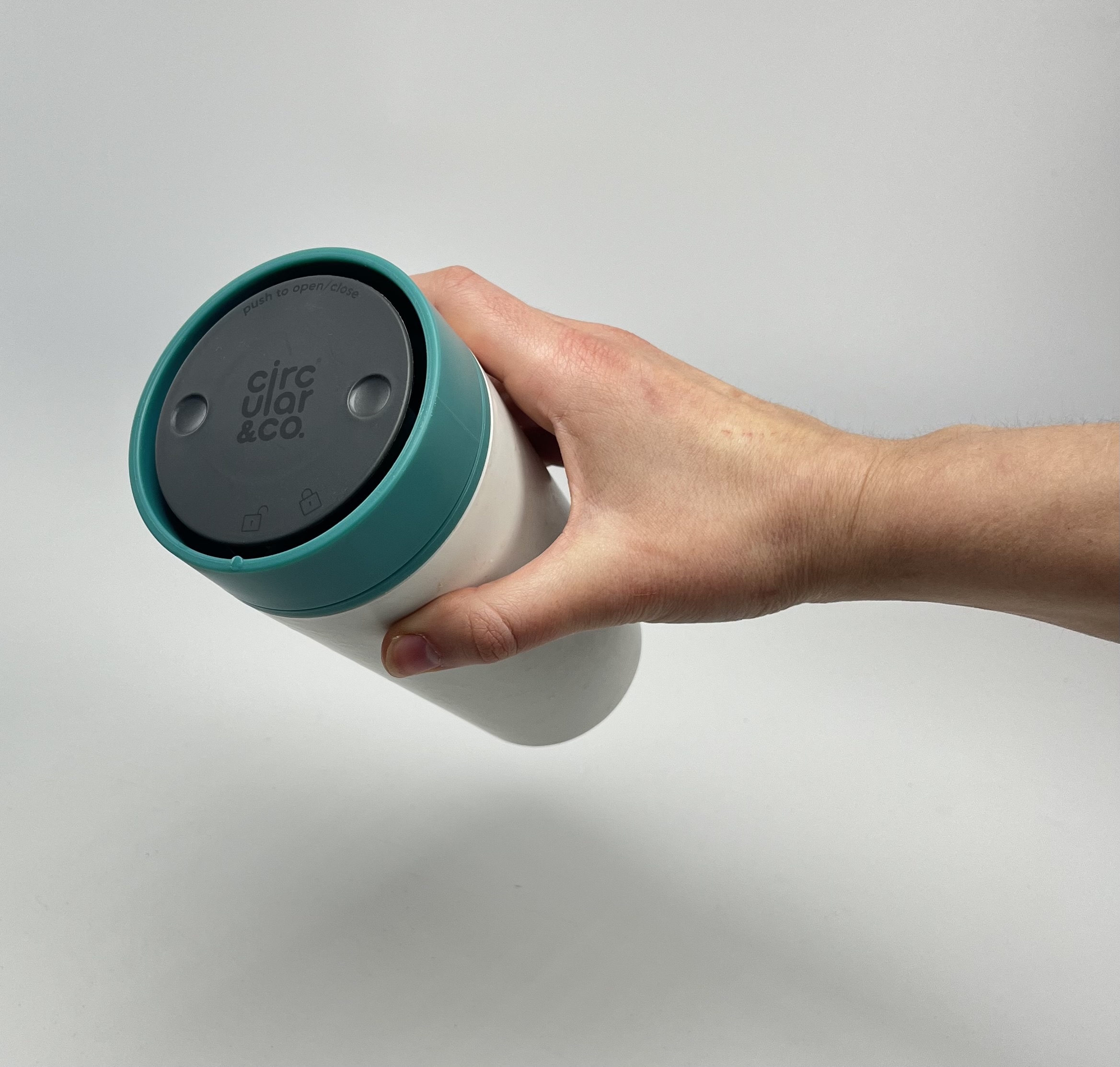 Kelímek Circular Cup (rcup) Chalk and Aquamarine 340 ml - Obrázek 3