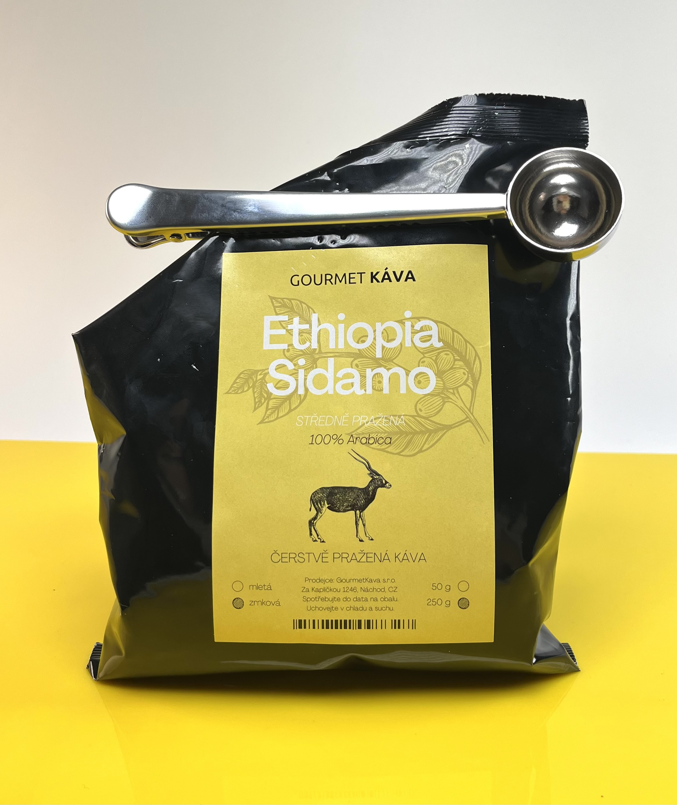 Odměrka a klip na kávu Kaffia