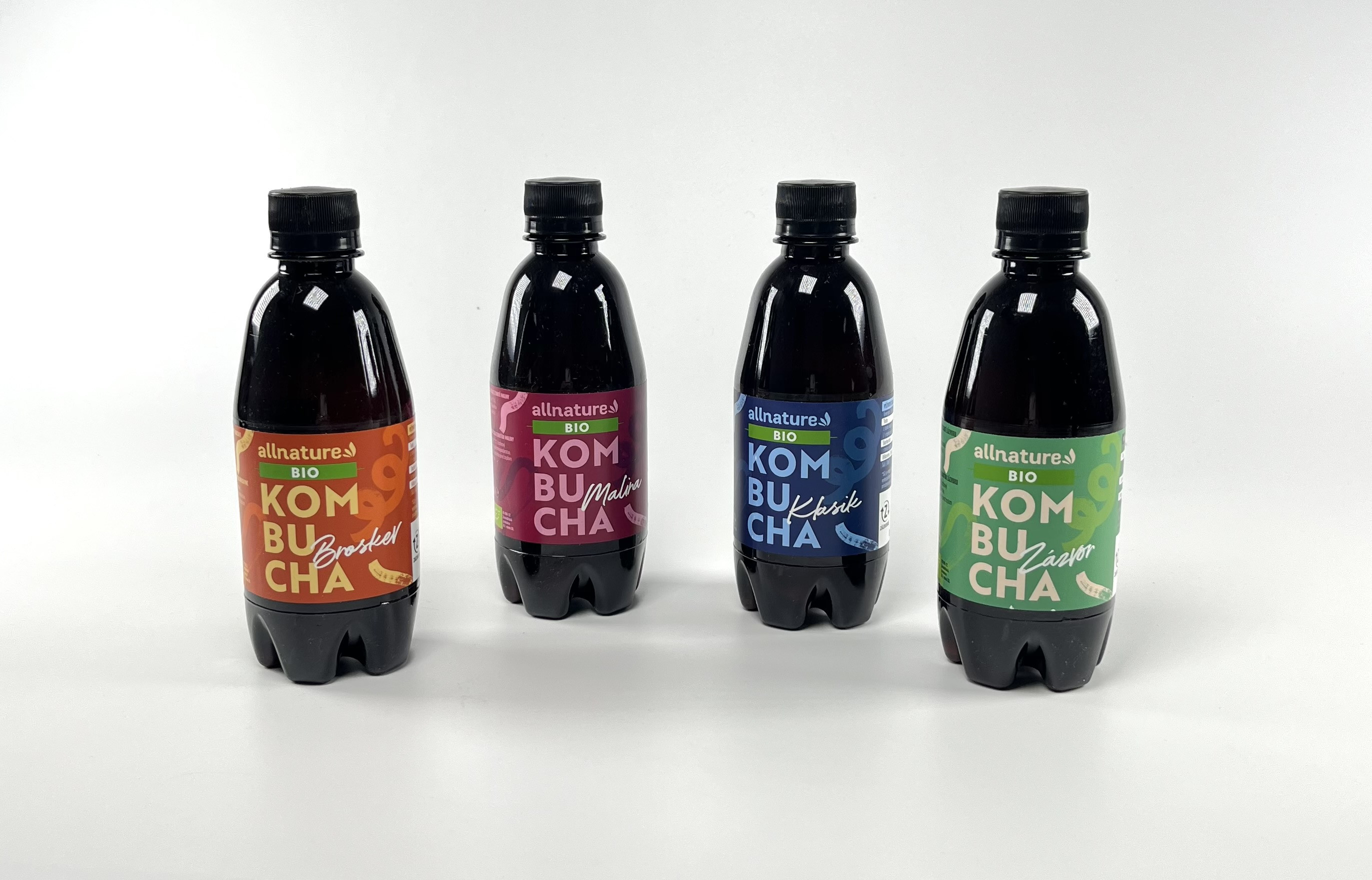 Allnature Kombucha Broskev BIO 330 ml - Obrázek 3