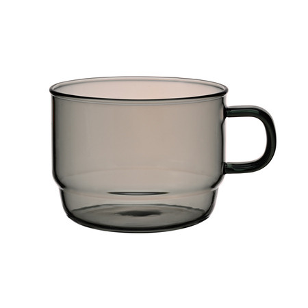 Hario Colors Stack Mug Cup sklenička 300 ml - Šedá