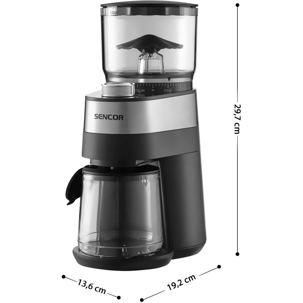 Kávomlýnek SENCOR SCG 5060BK - Obrázek 3