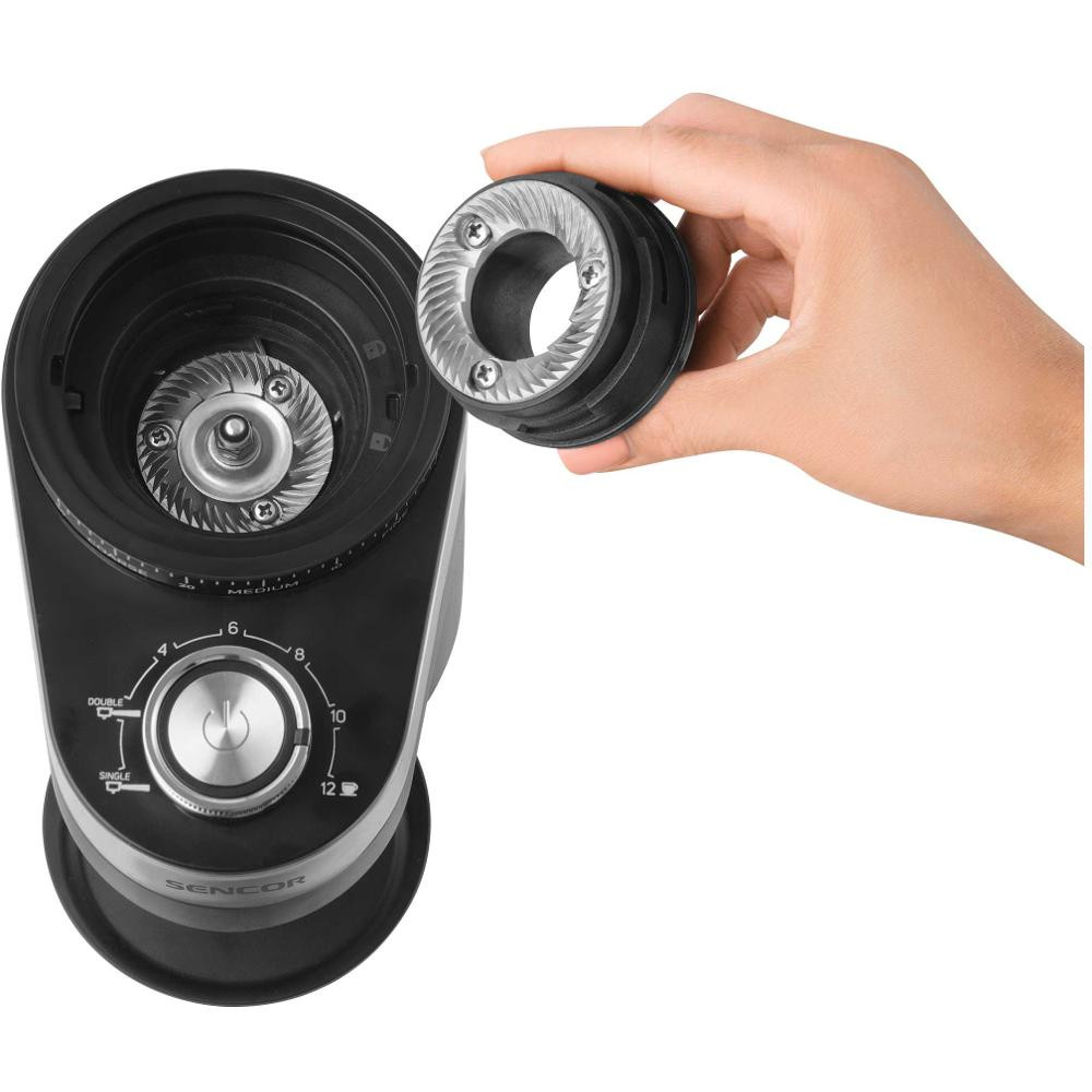 Kávomlýnek SENCOR SCG 5060BK - Obrázek 7