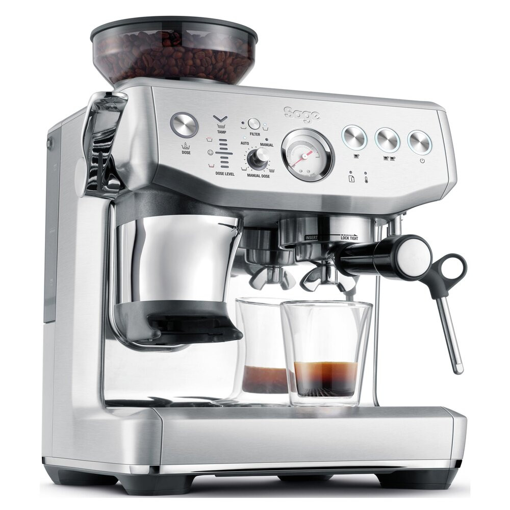 Pakový kávovar SAGE SES876BSS stříbrný