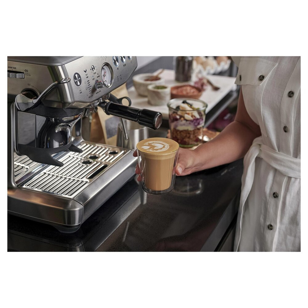 Pakový kávovar SAGE SES876BSS stříbrný THE BARISTA EXPRESS™ IMPRESS (obrázek 5)