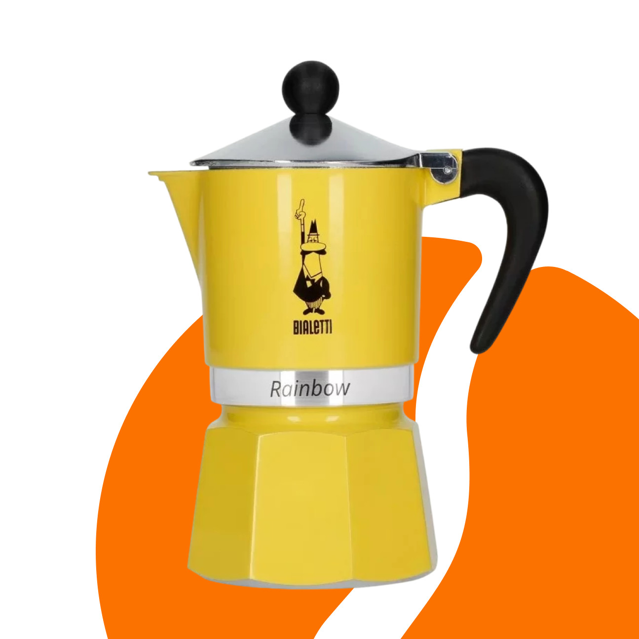 Bialetti Rainbow 3 žlutá moka konvice (obrázek 6)