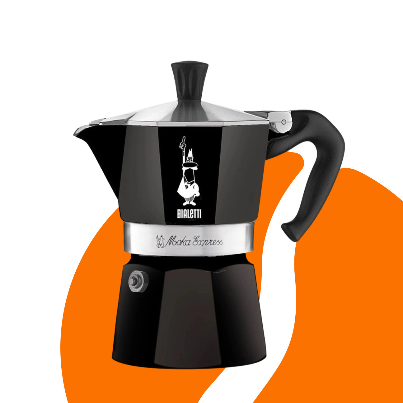 Bialetti Moka Express 3 moka konvice černá