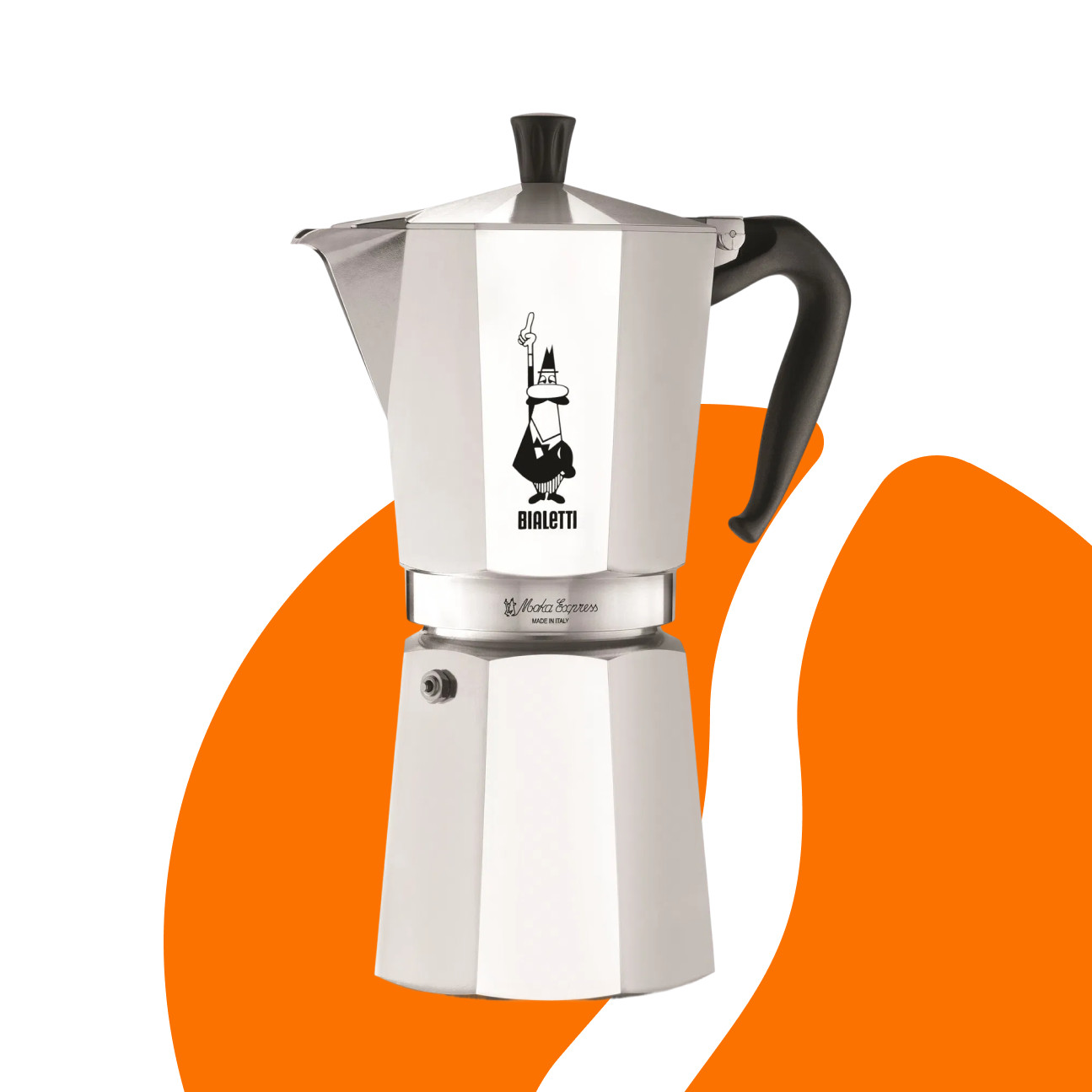 Bialetti Moka Express 12 šálků moka konvice (obrázek 3)