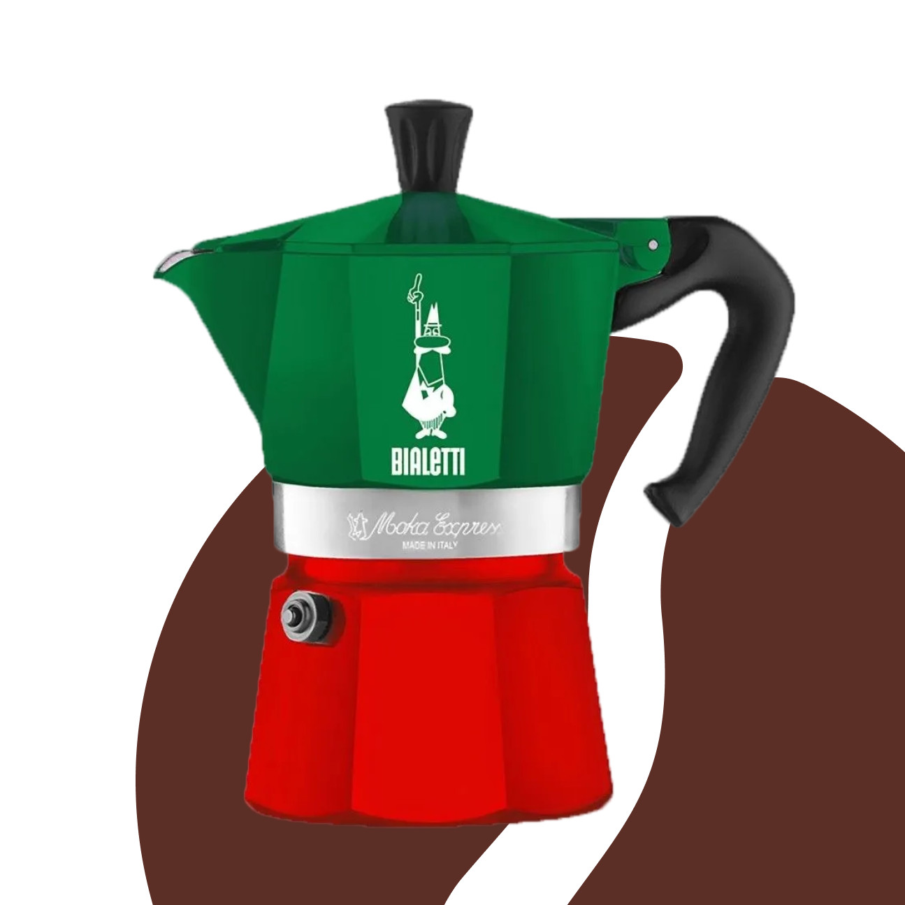Bialetti Moka Express Italia 6 šálků (obrázek 4)