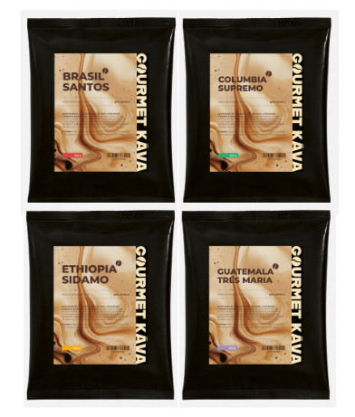 Arabica z celého světa - 1kg, výhodné balení!
