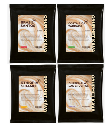 Arabica z celého světa pro filtr- 1kg, výhodné balení !