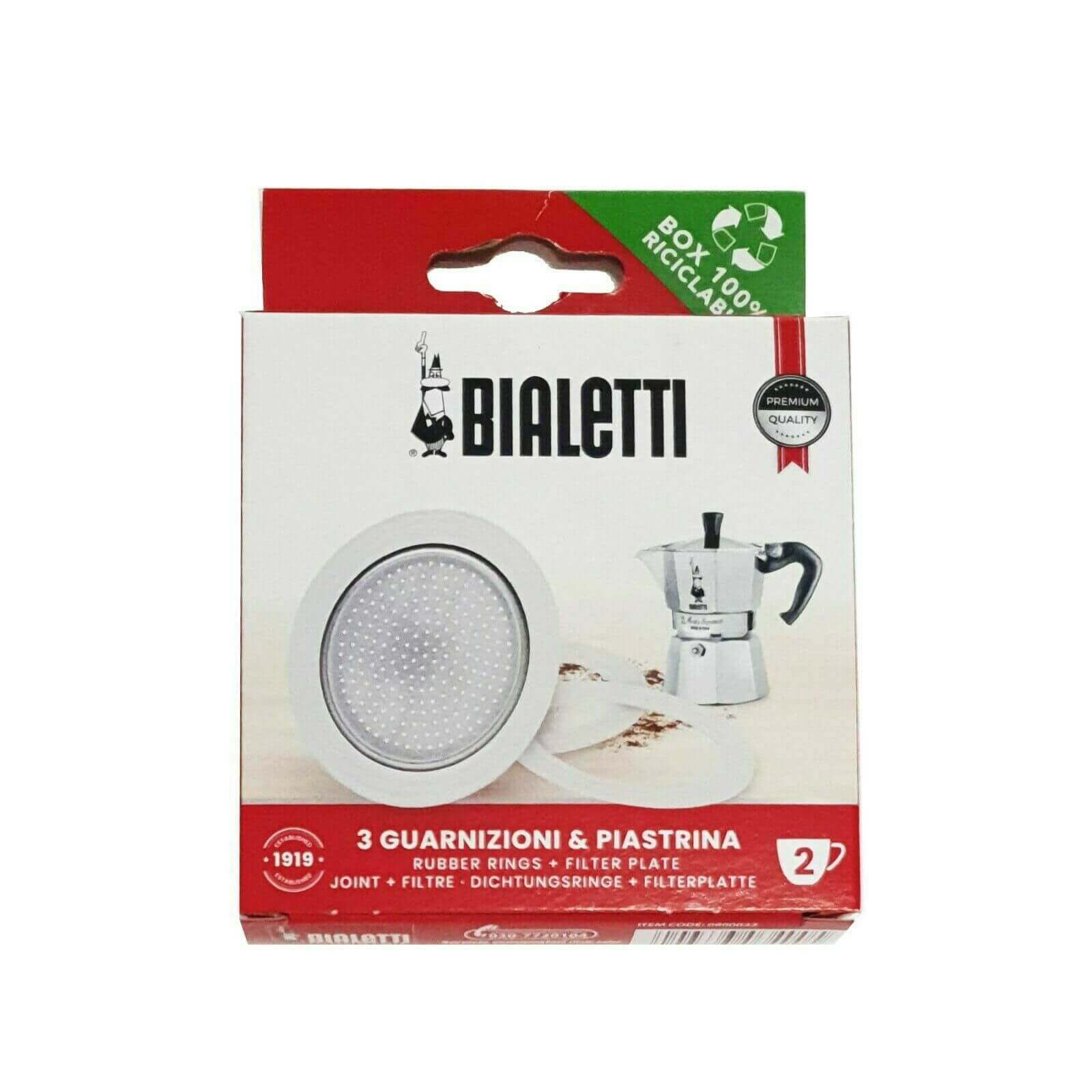 Těsnění Bialetti hliníkový kávovar 2 šálky