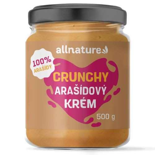 Křupavé arašídové máslo Allnature 500 g