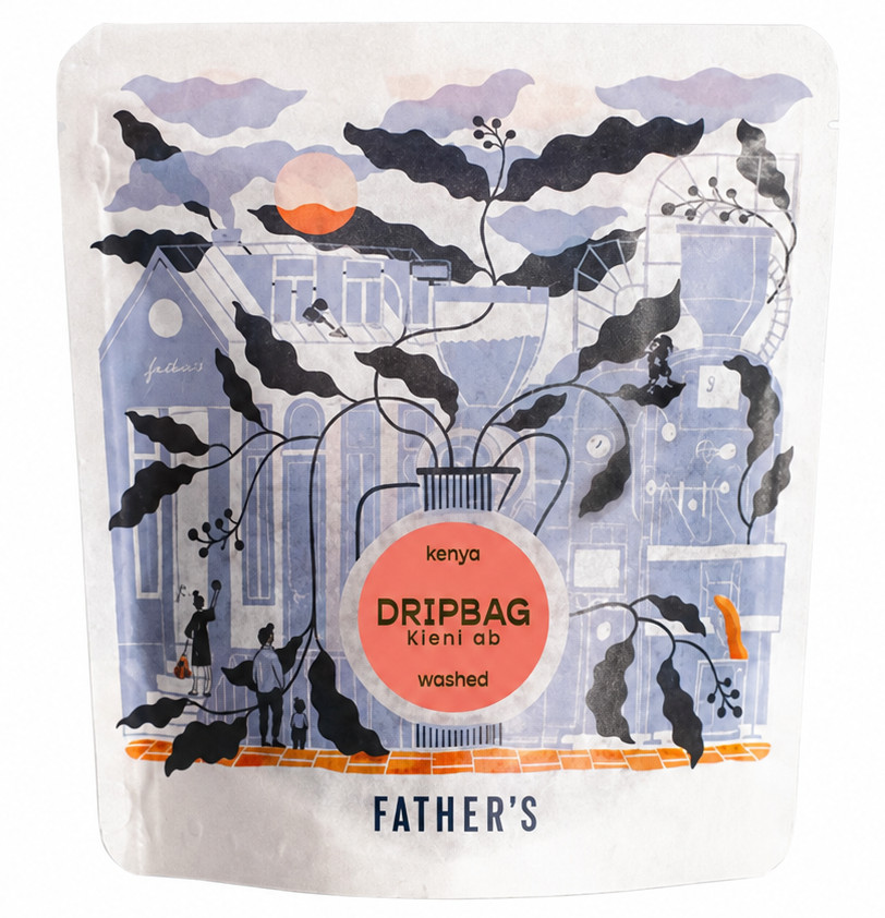 Fathers coffee dripbag Keňa 5x12g