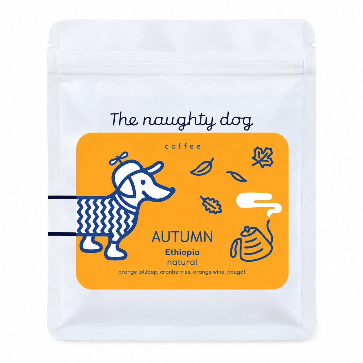 The naughty dog Etiopie Negele Gorbitu 200g - Autumn edition