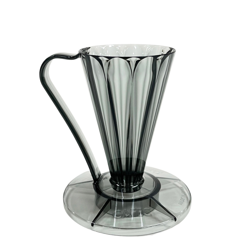 Cafec Flower Deep 27 plastový dripper černý