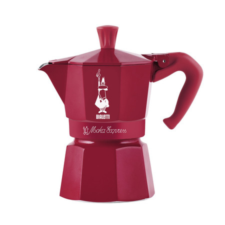 Bialetti Moka Express 3 šálky Candyland červená