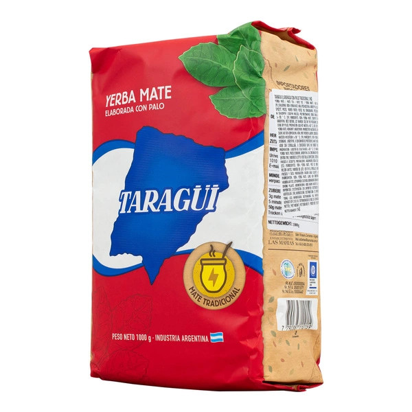 Yerba mate Taragüi Tradicional Roja 1 kg