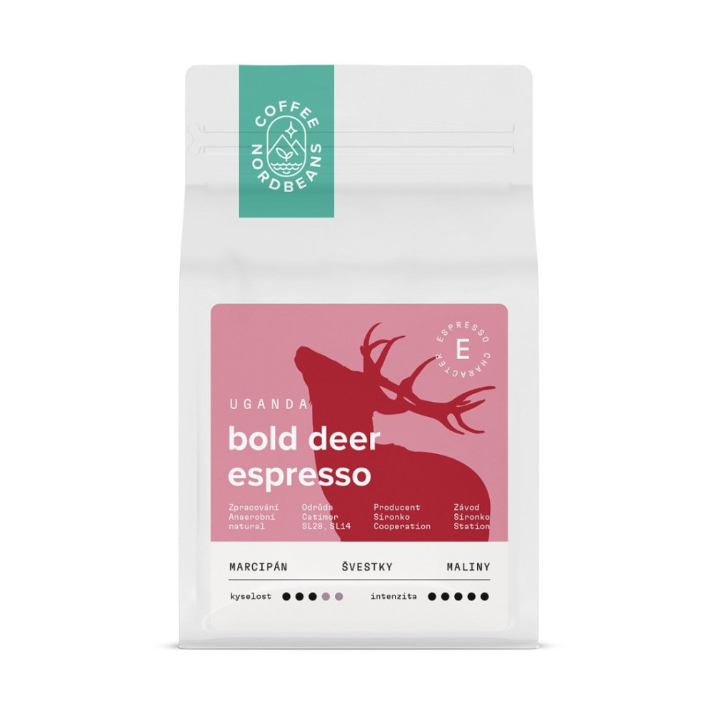 Nordbeans Uganda Bold Deer ESPRESSO 250g