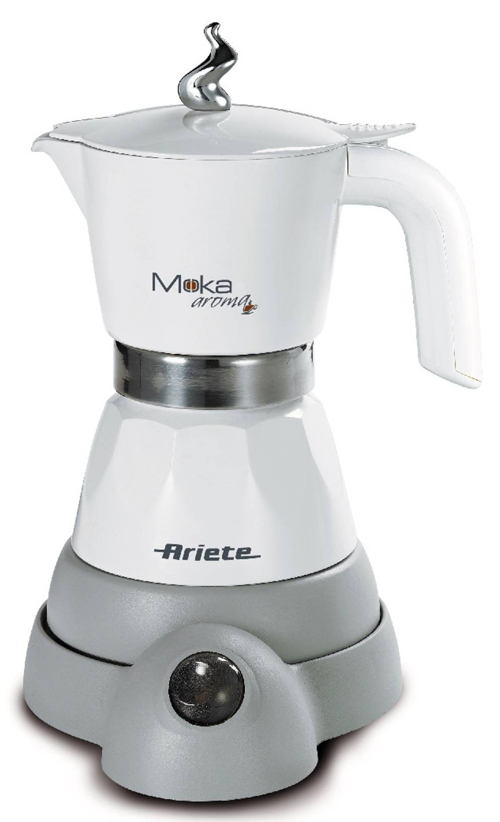 Elektrická moka konvička Ariete Moka Aroma 1358/10 bílá