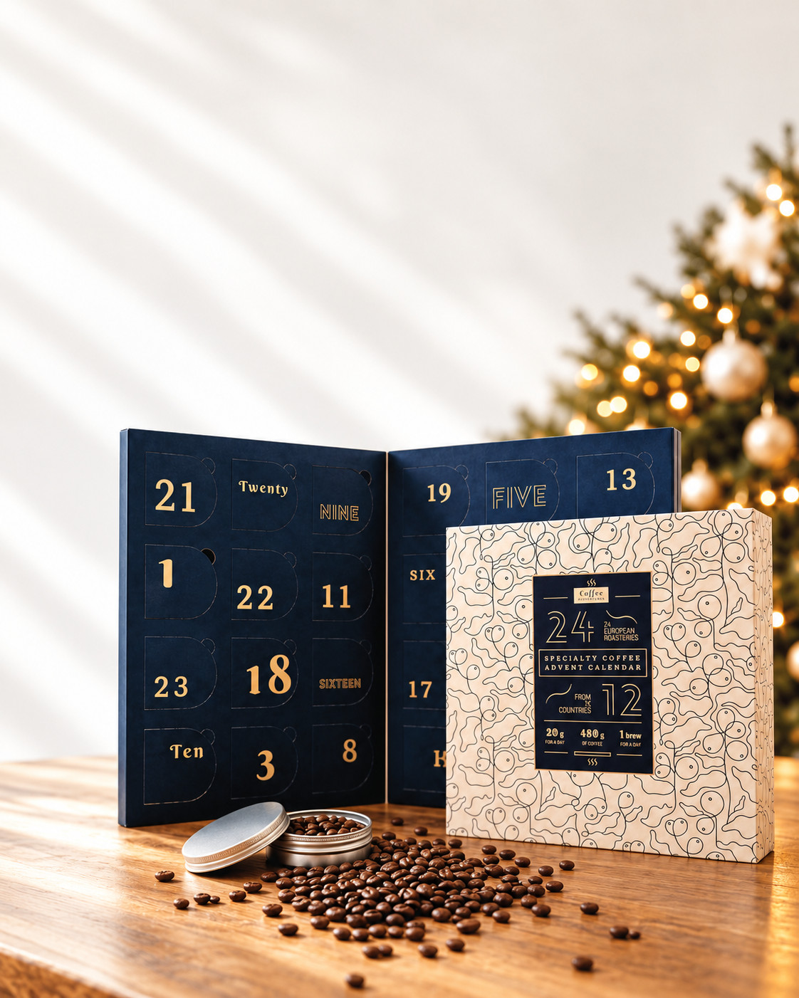 Adventní kalendář s výběrovou kávou 2026
