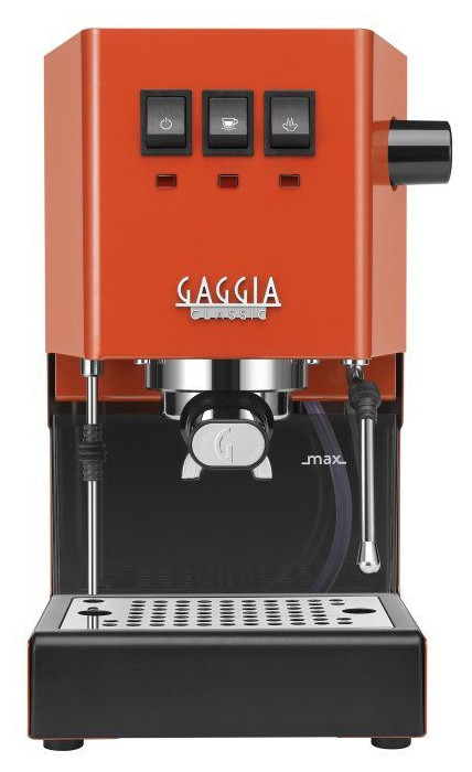 Pákový kávovar GAGGIA Classic E24 korálový (Lobster Red)