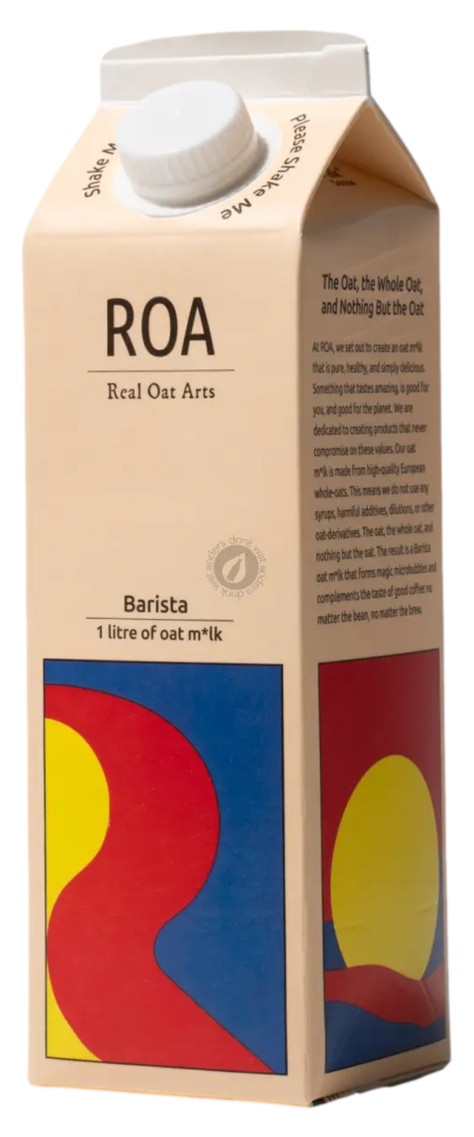 Roa Barista Ovesný nápoj pro baristy 1L