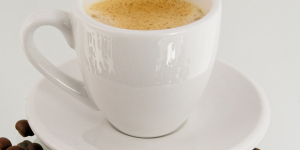 Příprava espresso macchiato