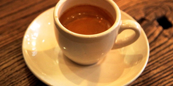 Příprava kávy ristretto